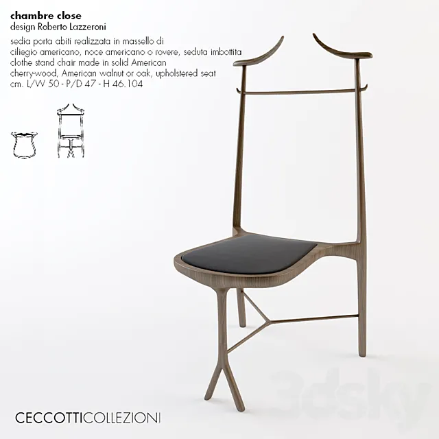 Ceccotti _ Chambre close 3ds Max