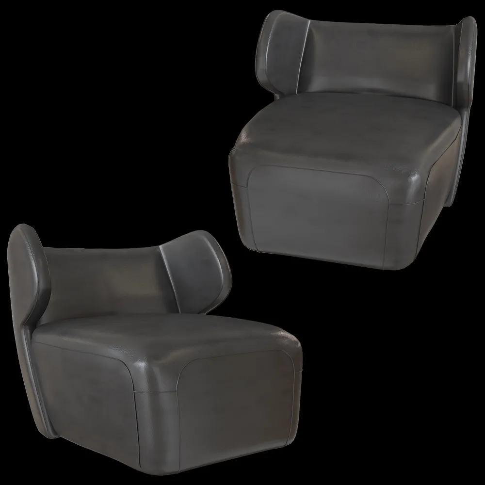 Ceccotti Collezioni  – Armchair DC 80 3ds Max