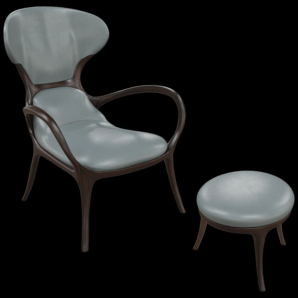 Ceccotti Collezioni  – Armchair Saturn 3ds Max