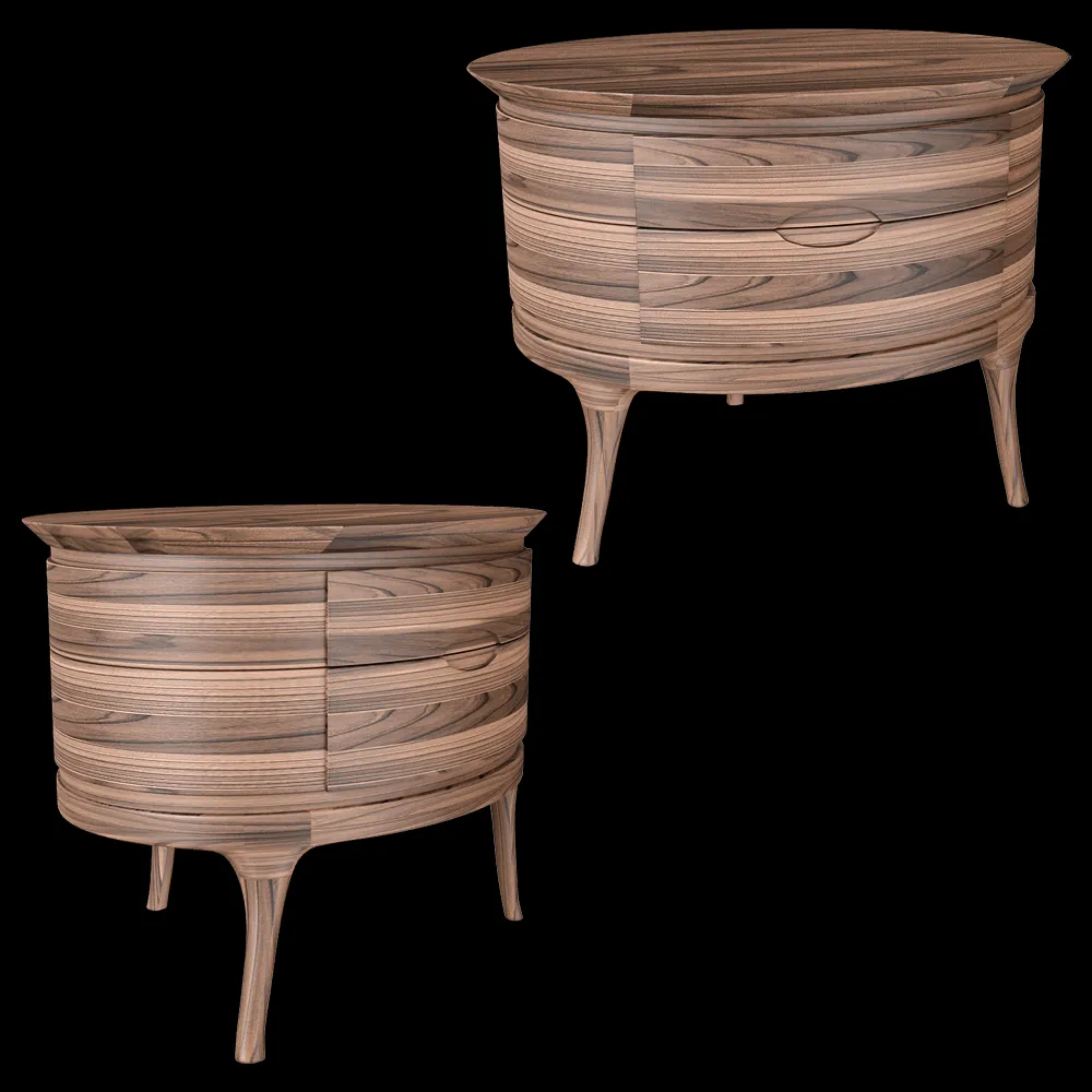 Ceccotti Collezioni  – Bedside cabinet Ainda 3ds Max