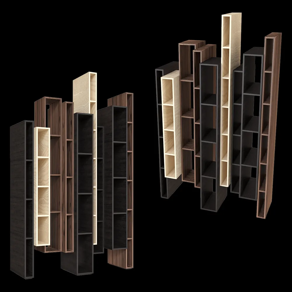 Ceccotti Collezioni  – Bookcase Skyline 3ds Max