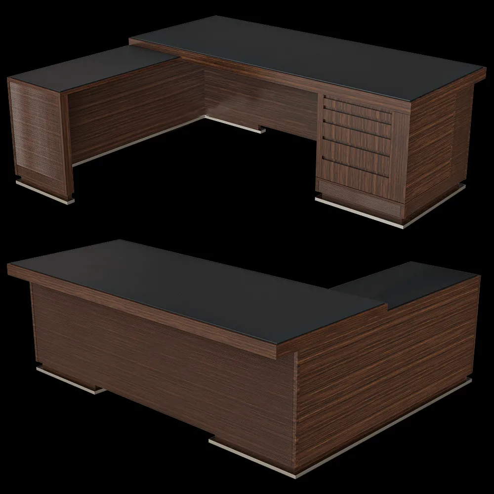 Ceccotti Collezioni  – Desk I.C.S. Scrivania large 3ds Max