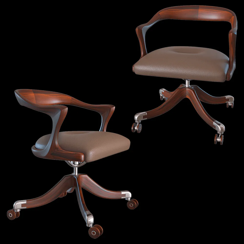 Ceccotti Collezioni  – Office Chair Marlowe 3ds Max