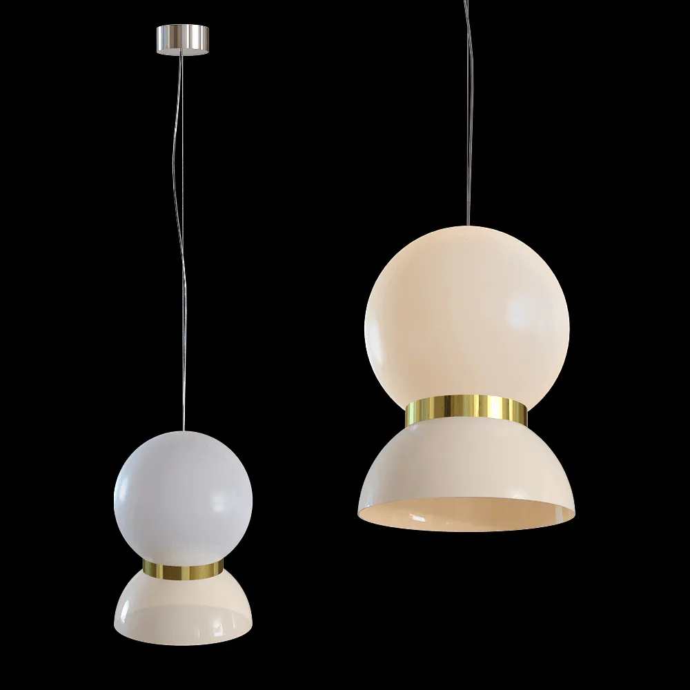 Ceccotti Collezioni  – Pendant lamp Saint Louis 3ds Max