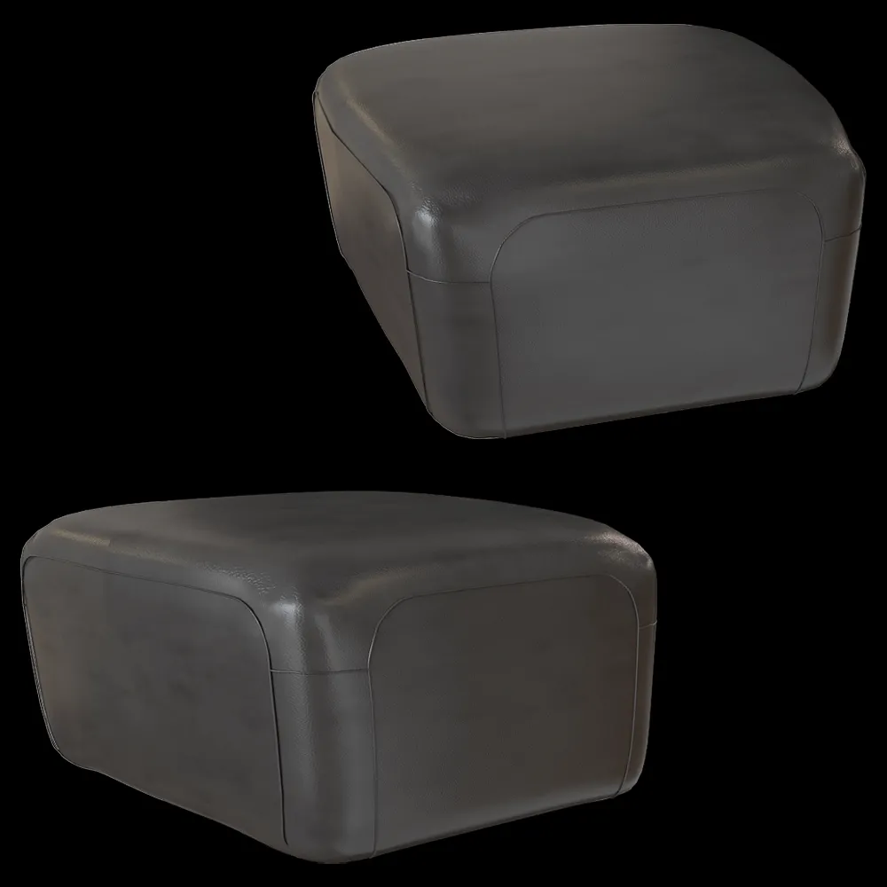 Ceccotti Collezioni  – Pouffe DC 60 3ds Max