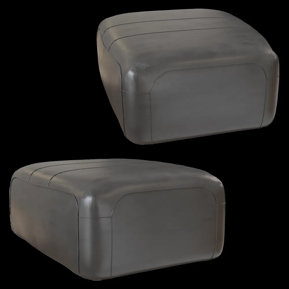 Ceccotti Collezioni  – Pouffe DC 85 3ds Max