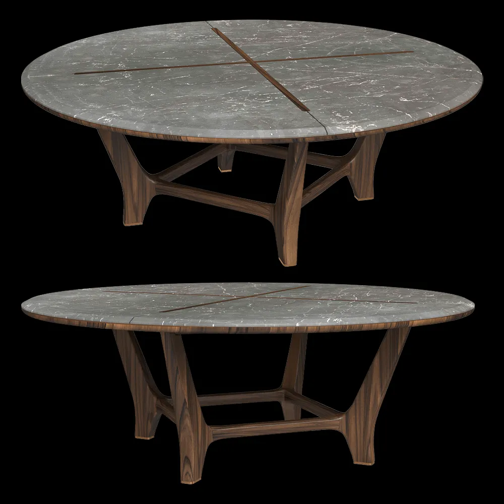 Ceccotti Collezioni  – Round table Grand Diner 3ds Max