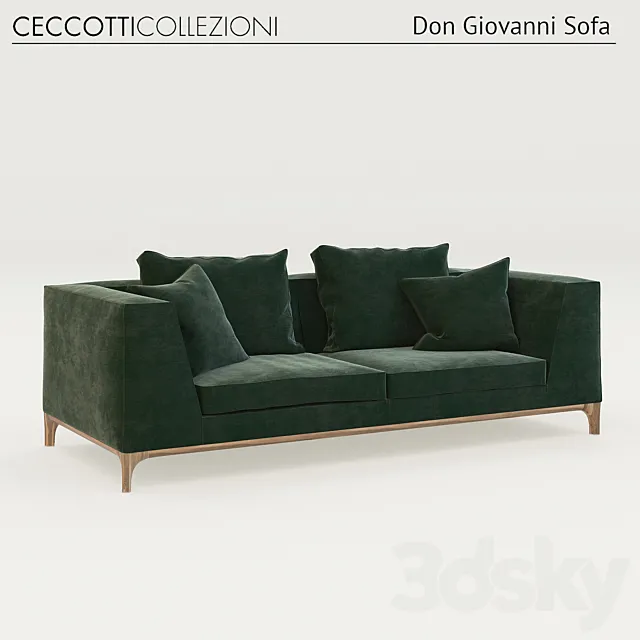 Ceccotti Dongiovanni Sofa Sofa 3DS Max Model