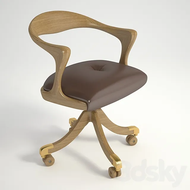 Ceccotti Marlowe Chair 3ds Max