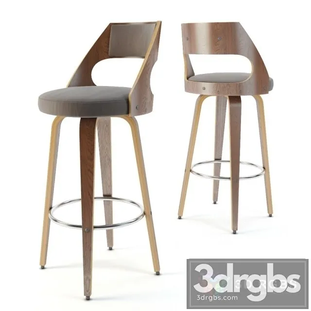 Cecina Barstool Chair 3dsmax Download