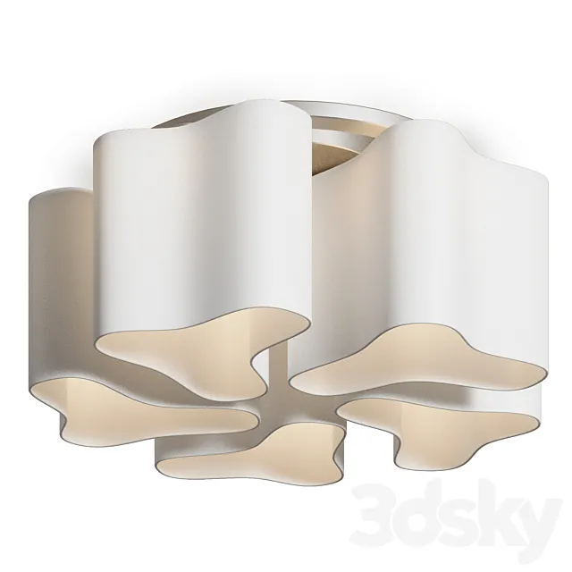 Ceiling chandelier ST Luce Onde 2 SL118.502.05 3ds Max