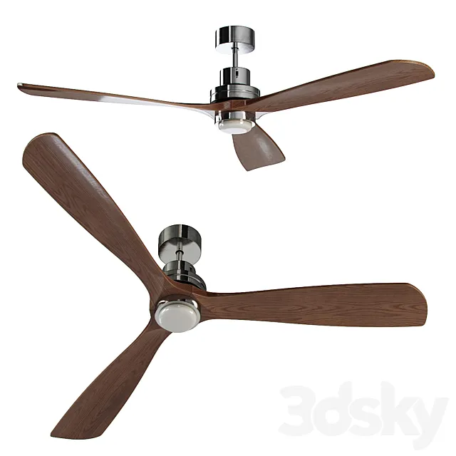 Ceiling Fan LANTAU-G LED 3DS Max Model