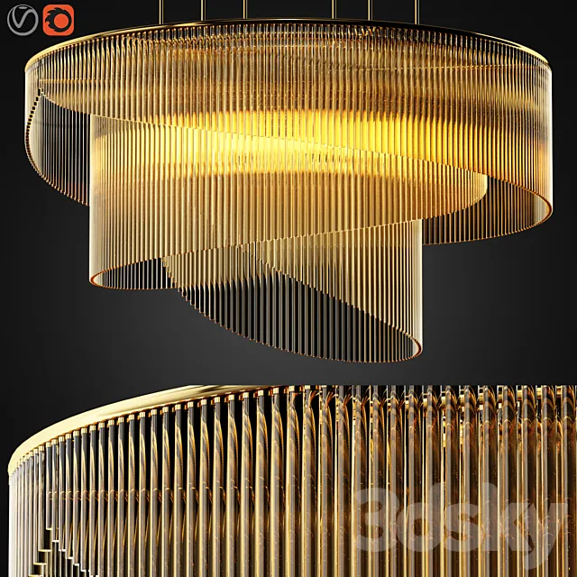 Ceiling Lamp 01 Design by Zagg 3DSMax File