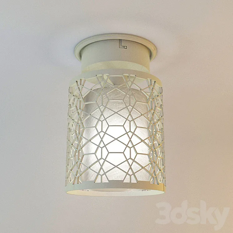 Ceiling lamp ADLER 3DS Max