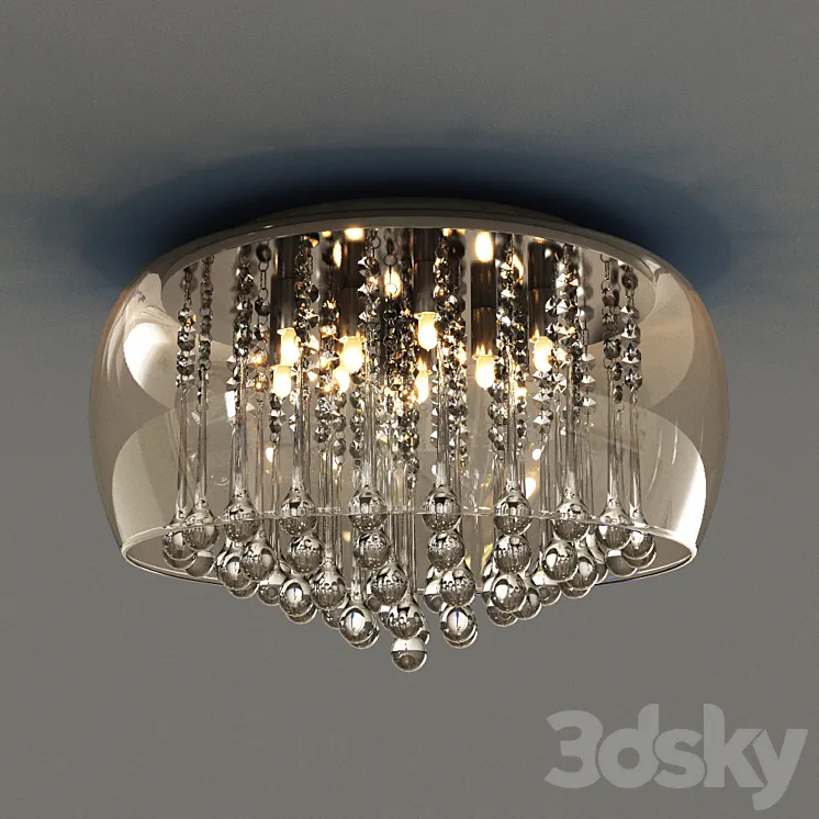 Ceiling lamp Arte lamp HALO A7054PL 3DS Max Model