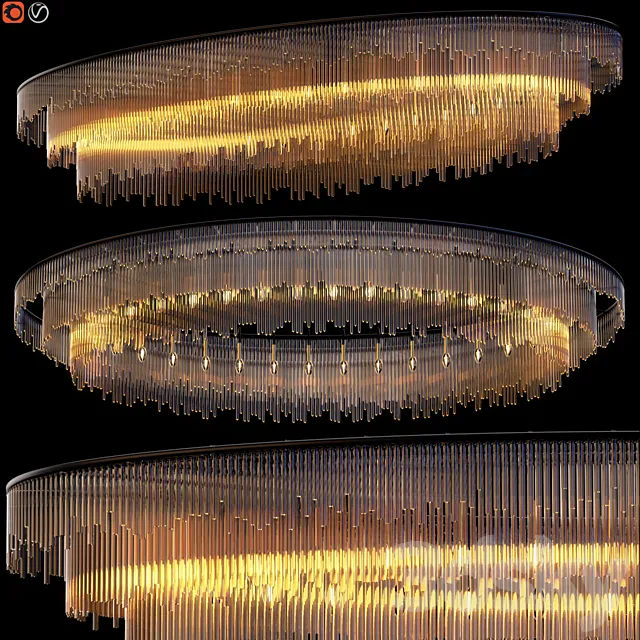 Ceiling Lamp Design by Zagg 3DS Max Model