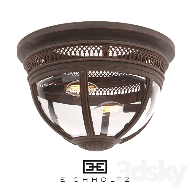 Ceiling lamp Eichholtz Ceiling Lamp Residential cooper 3ds Max