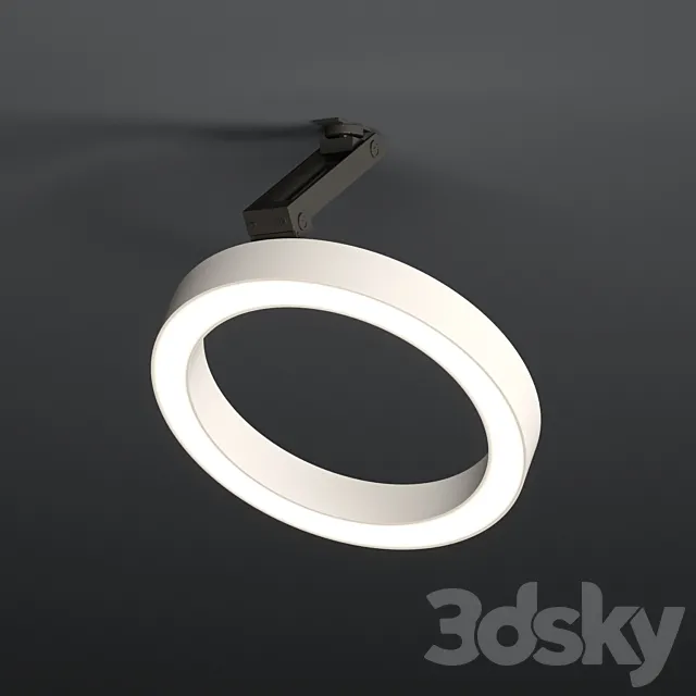 Ceiling Lamp Forstlight Ring Turn 3DSMax File