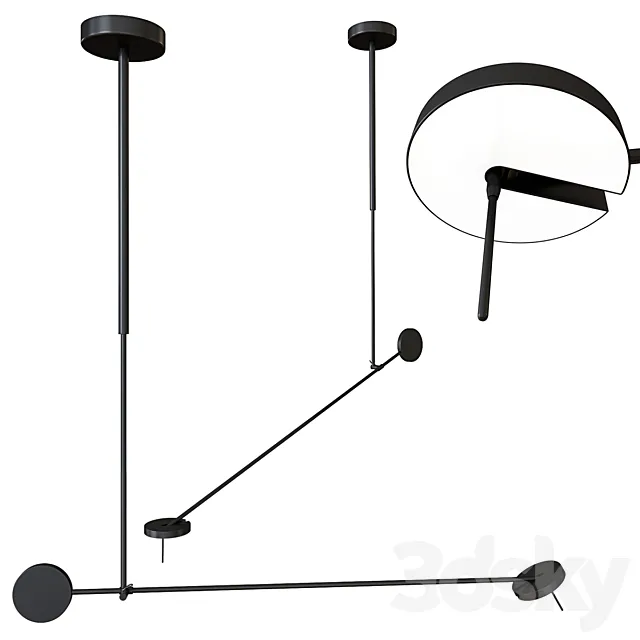 Ceiling lamp GROK INVISIBLE 00-5694-05-05 3ds Max