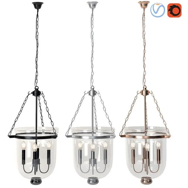 Ceiling Lamp Houzz 14 3dsMax Model