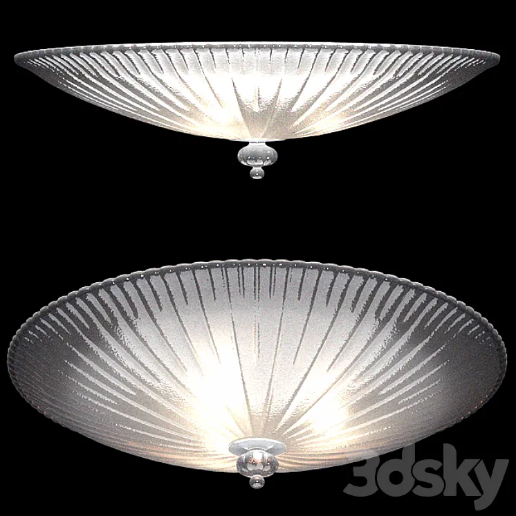 Ceiling lamp Ideal Lux Shell PL4 008615 3DS Max