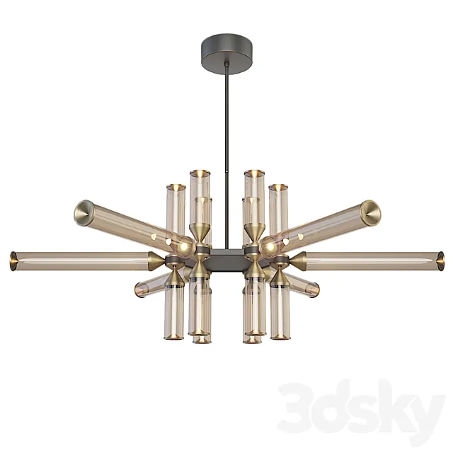Ceiling lamp Plume 3ds Max