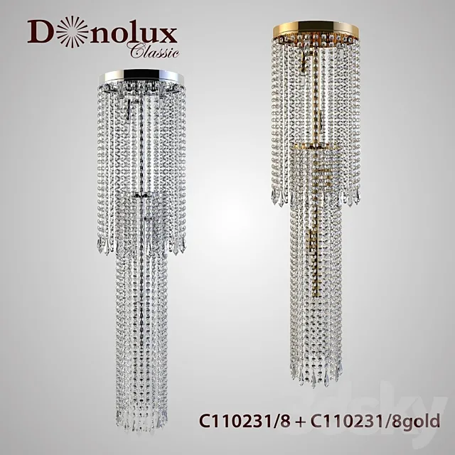 Ceiling light C110231 _ 8 3ds Max