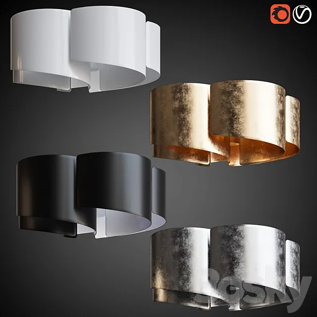 Ceiling light PITTORE 3DSMax File