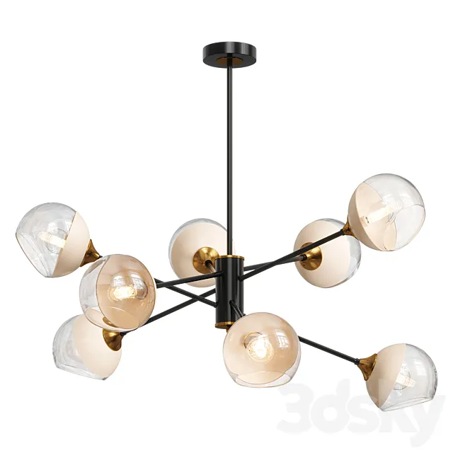 Ceiling lighting Chandelier by Mdsvet 3ds Max