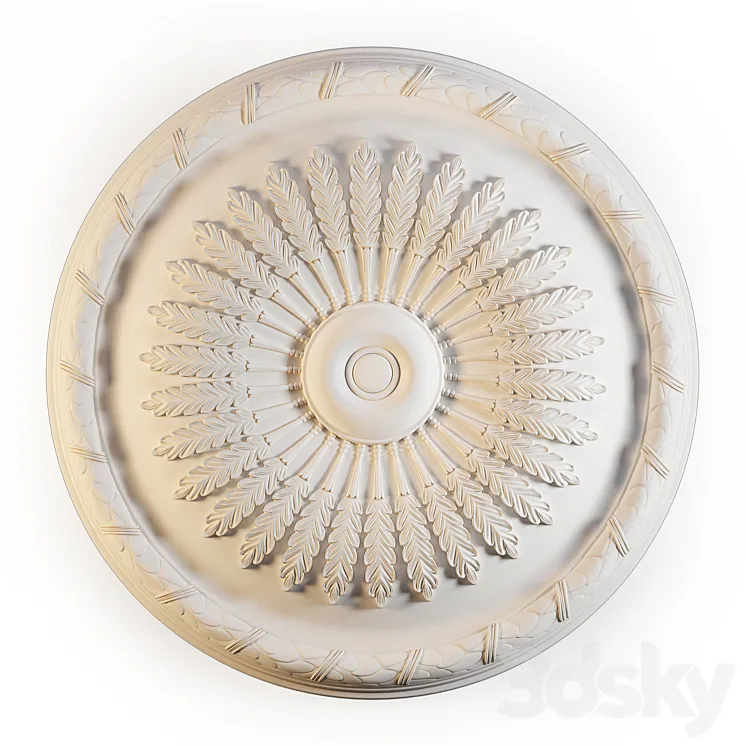 Ceiling rose Perfect B3062 3DS Max
