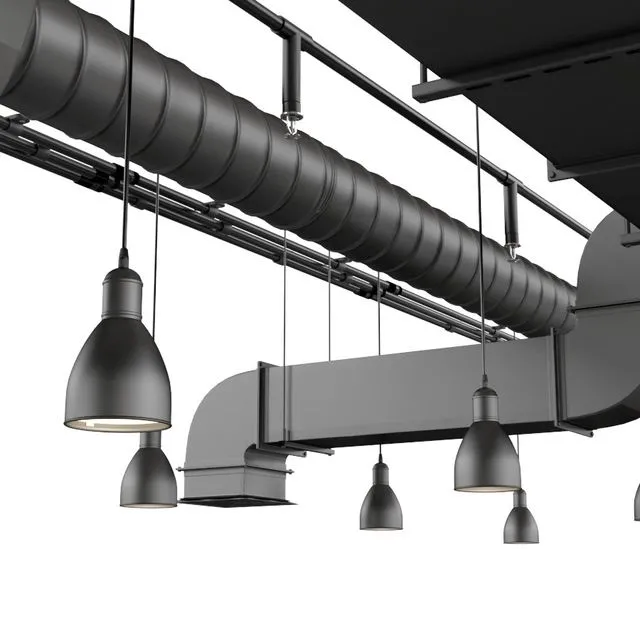 Ceiling Ventilation 3dsMax Model