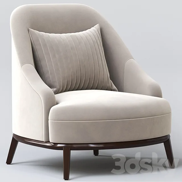 Celedonio armchair 3DS Max Model
