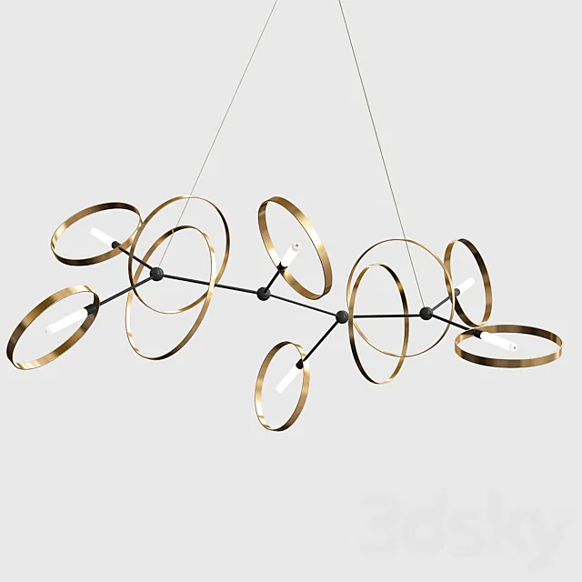 Celesse Pendant by Hubbardton Forge 3ds Max