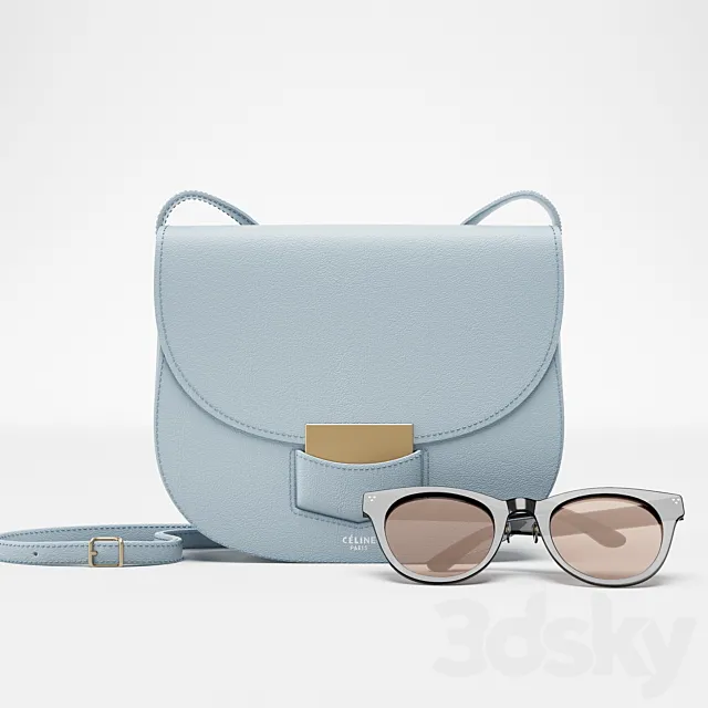 Celine – Small shoulder bag 3DSMax File