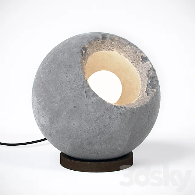 Cement droplight 3DS Max Model