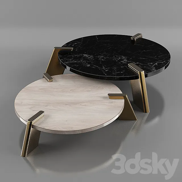 Center table 3DS Max Model