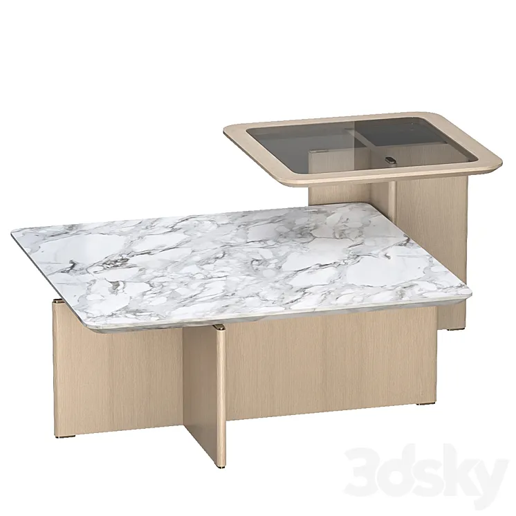 Center table Getty 3DS Max Model