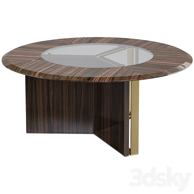 Center table howard 3DS Max