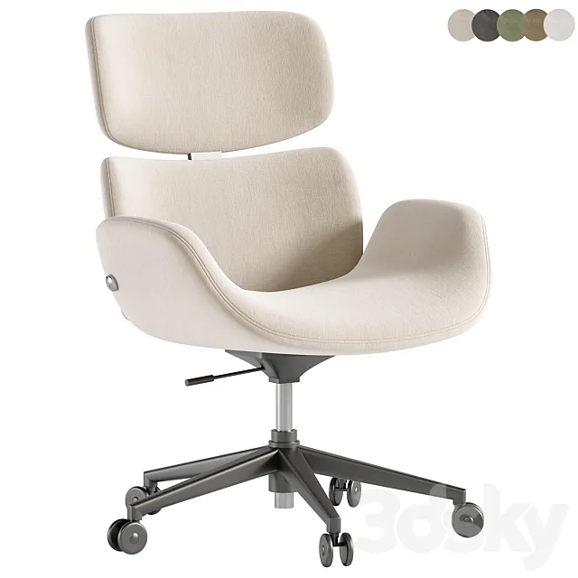 Cento Office Armchair 3ds Max