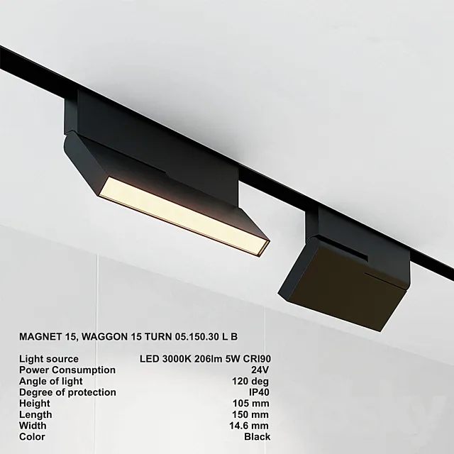 CENTRSVET MAGNET 15 3DS Max Model