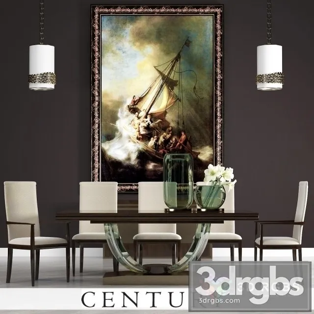 Century Dining Table 3dsmax Download