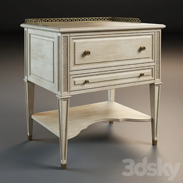 Century Furniture – Auburn Nightstand – I29-222 3DS Max