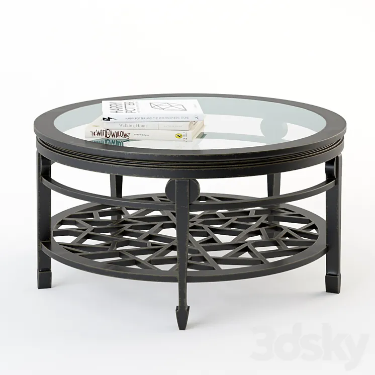 Century Furniture – Ice Ray Cocktail Table 3DS Max