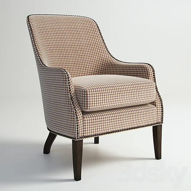 Century Furniture Vale Chair – 11-759 3DSMax File