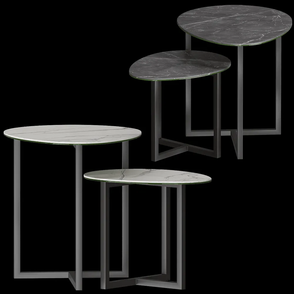 CERAGLASS – Coffee tabele Palmariya 3ds Max