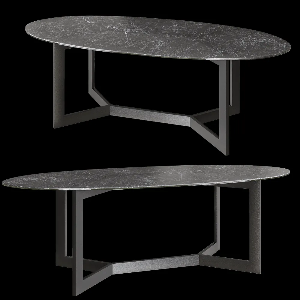 CERAGLASS – Coffee table CGO-000_X 3ds Max