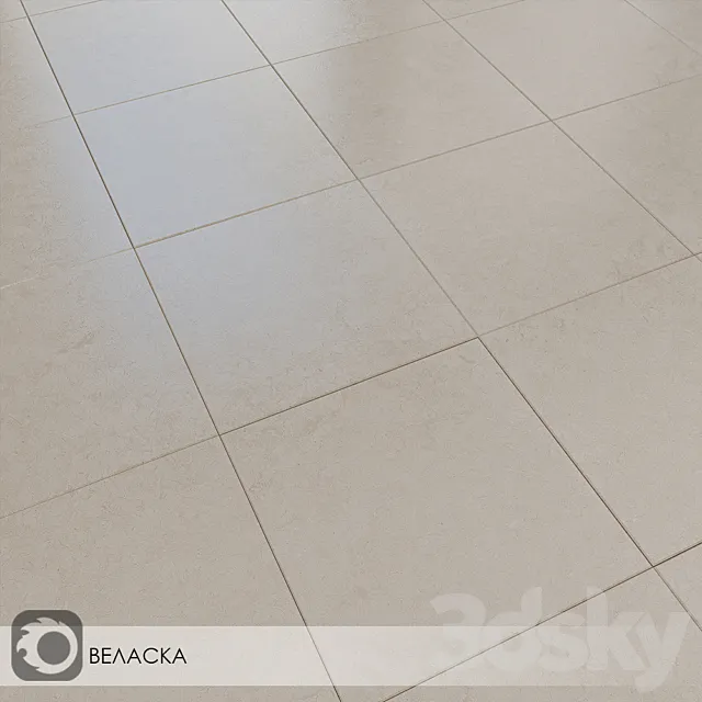 Ceramic Tile Kerama Marazzi Velaska 60×60 3ds Max