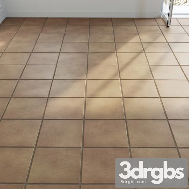 Ceramic tile set 06 – natural terracotta 3dsmax Download