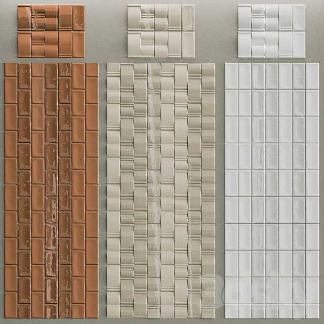 Ceramic tiles 41ZERO42 MOU 3ds Max