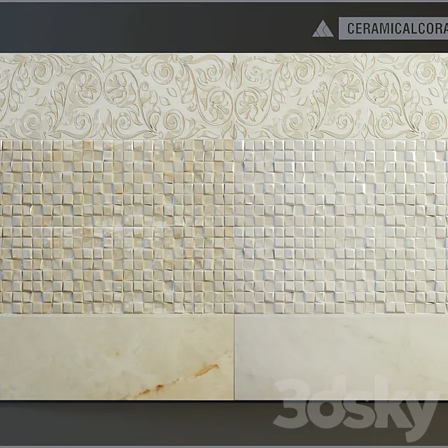 Ceramic tiles “Ceramicalcora” 3DSMax File
